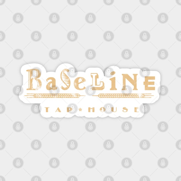 Baseline Distressed Sticker by FandomTrading